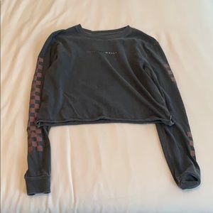 Cropped vans shirt